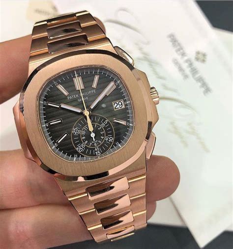 patek philippe nautilus rose gold 5980/1r-001|Patek Philippe full diamond.